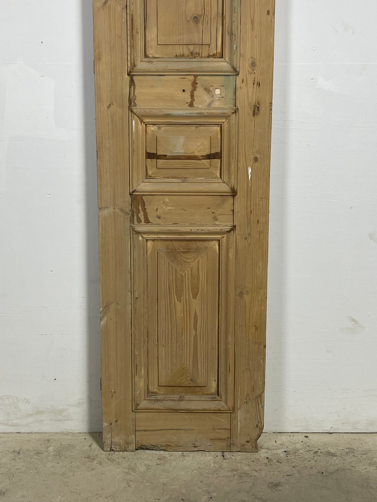 Antique French panel door (93x20.5) L381