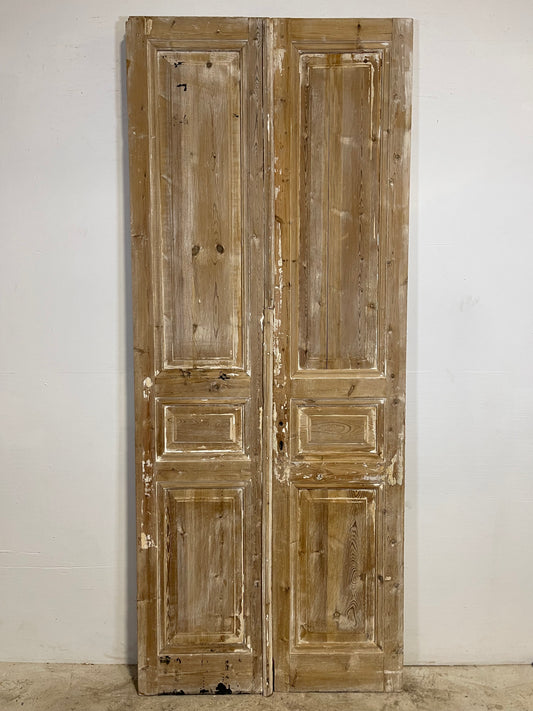 Antique French panel Doors (98.25x40) L279