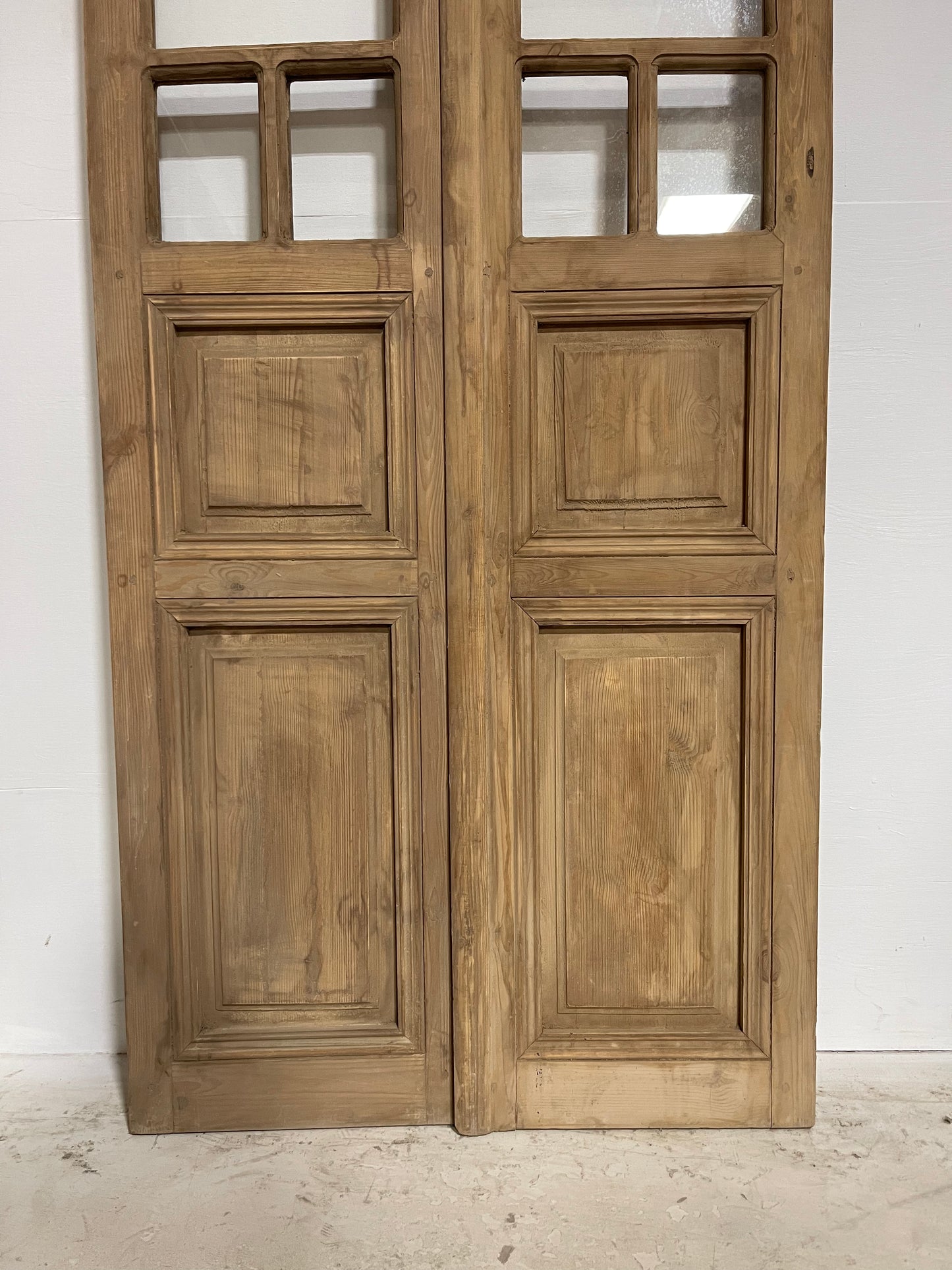 French Panel door with Glass (80x36) J303