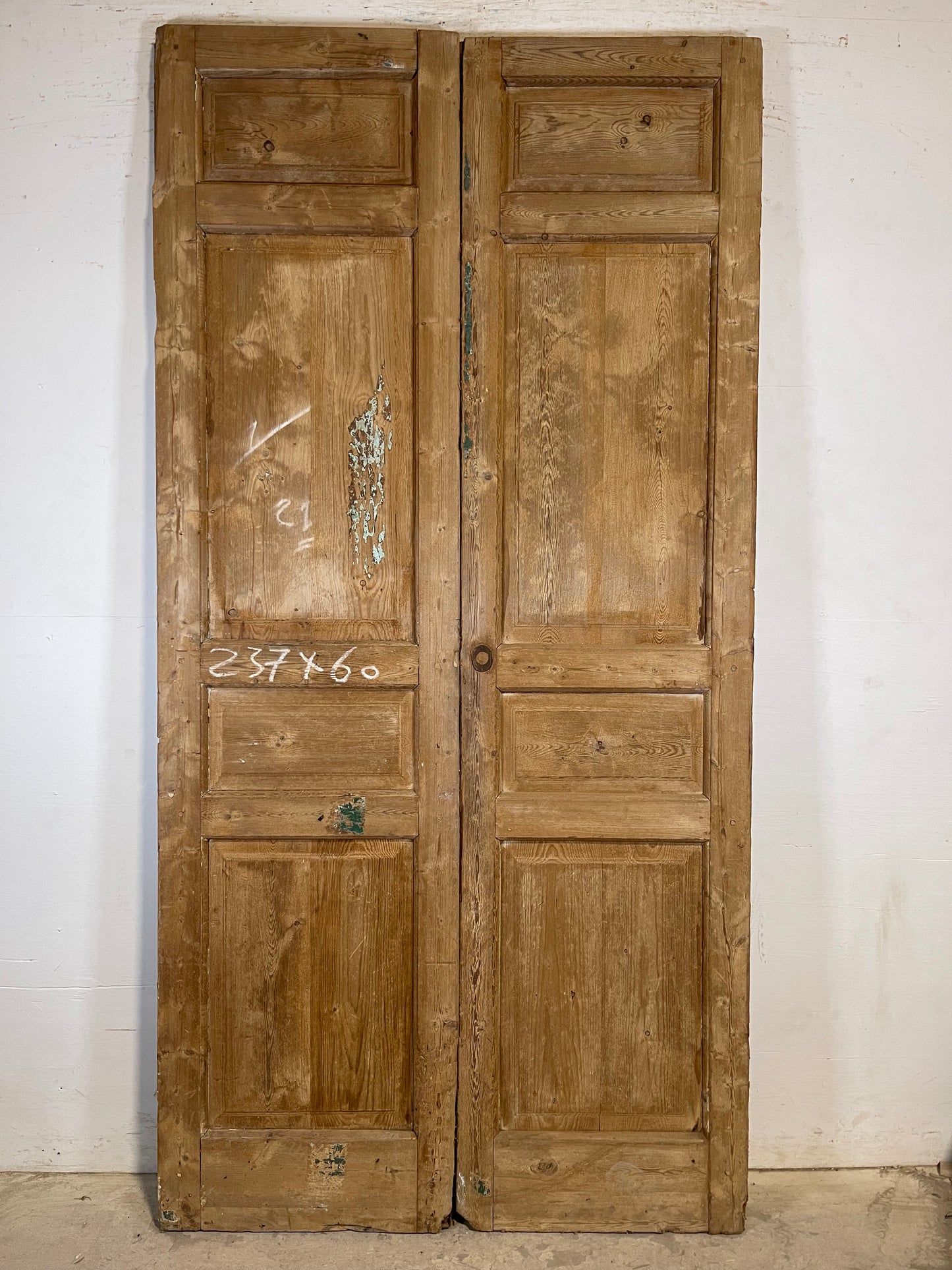 Antique French panel Doors (93.25x46.75) K707