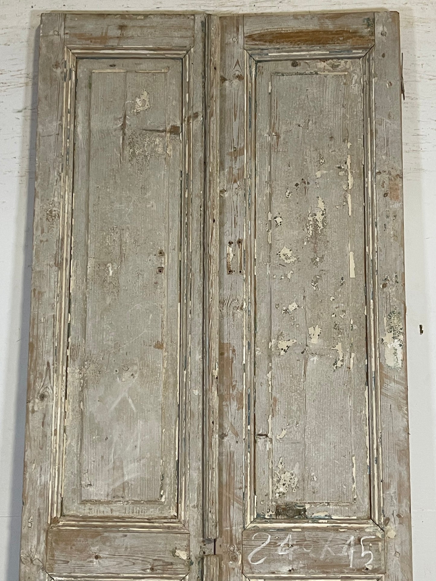 Antique French panel Doors (94.5x33.75) K602