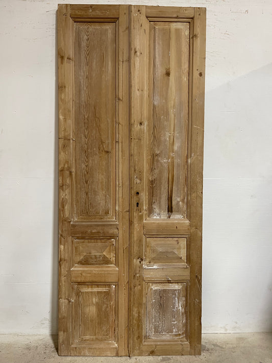 Antique French panel Doors (94.25x39.25) J653