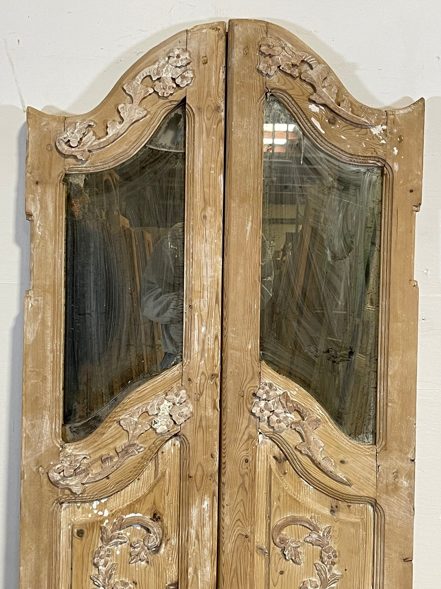 Antique  Saloon style Door with Carving  (65x45) L997