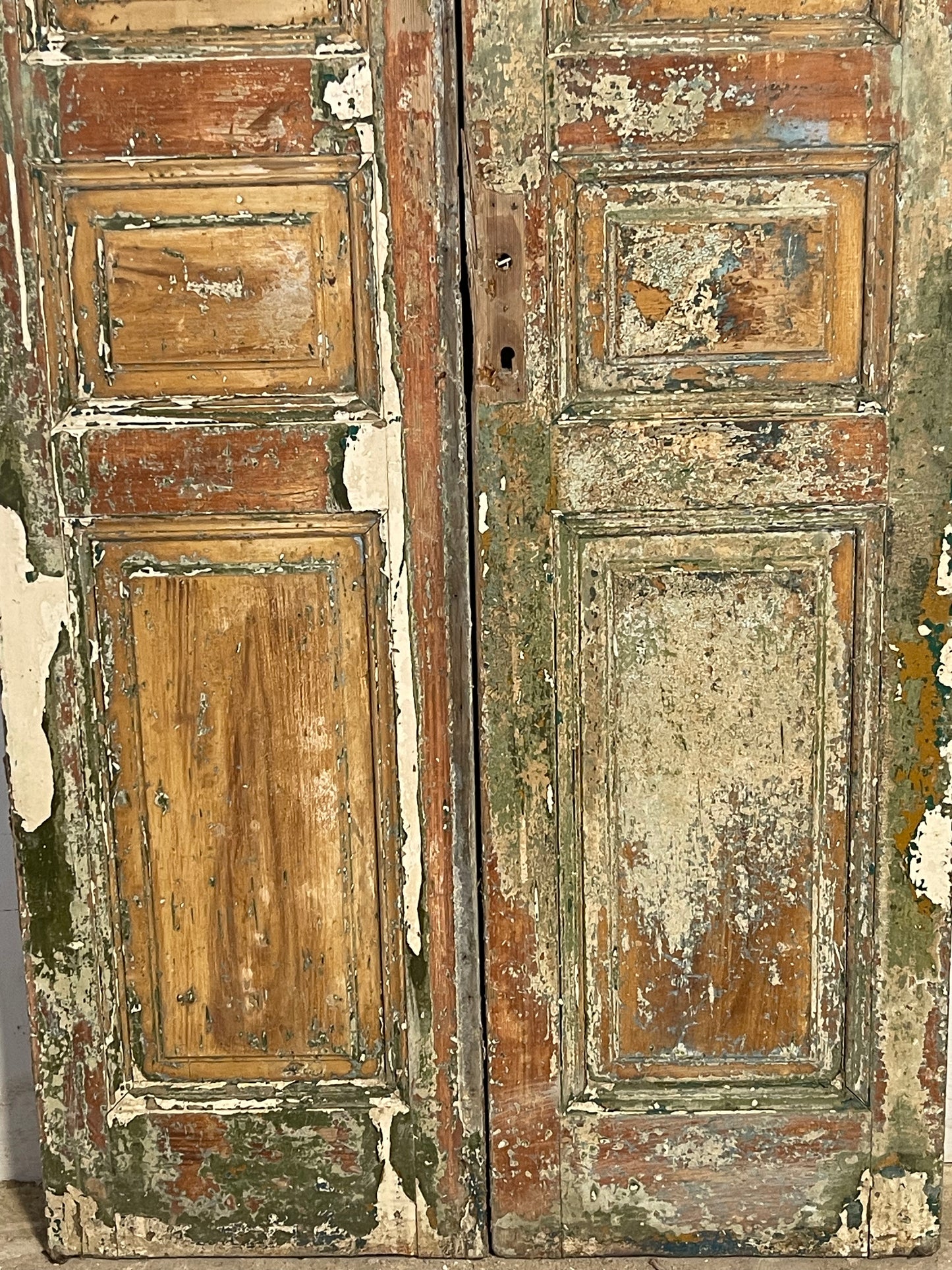 Antique French panel Doors (98.25x38.75) K643