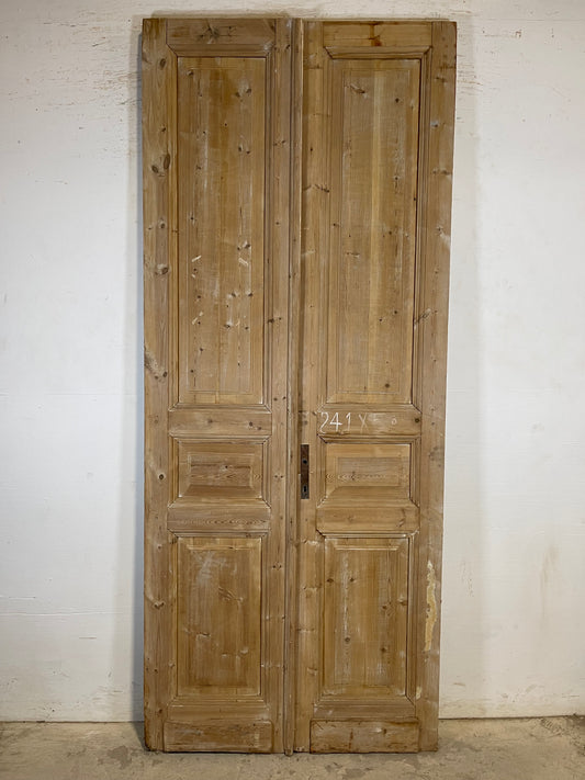 Antique French panel Doors (95x39.5) K474