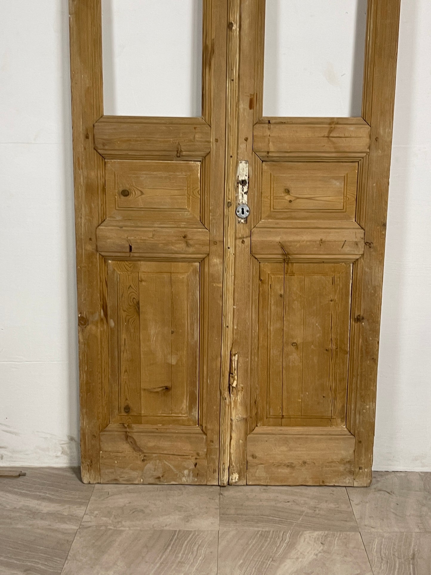 Antique French Panel Doors without Glass   (101.25 x 42)   N042