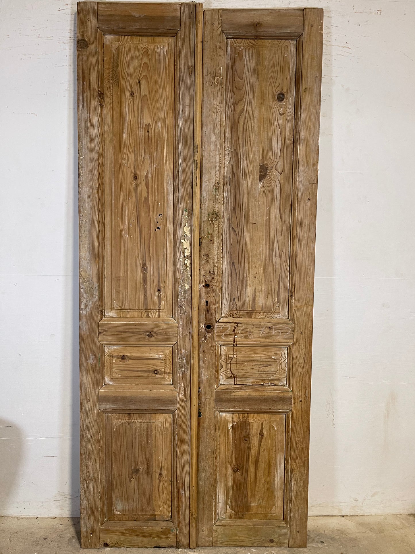 Antique French panel Doors (93.75x40.75) K618