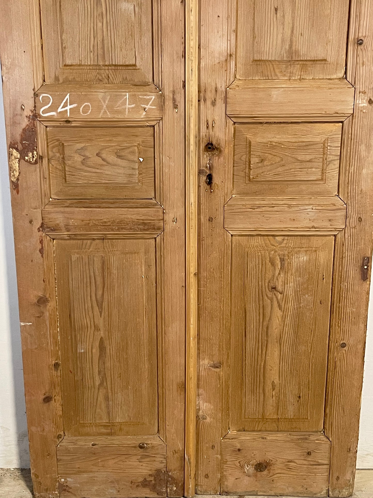 Antique French panel Doors (94.5x38) K654