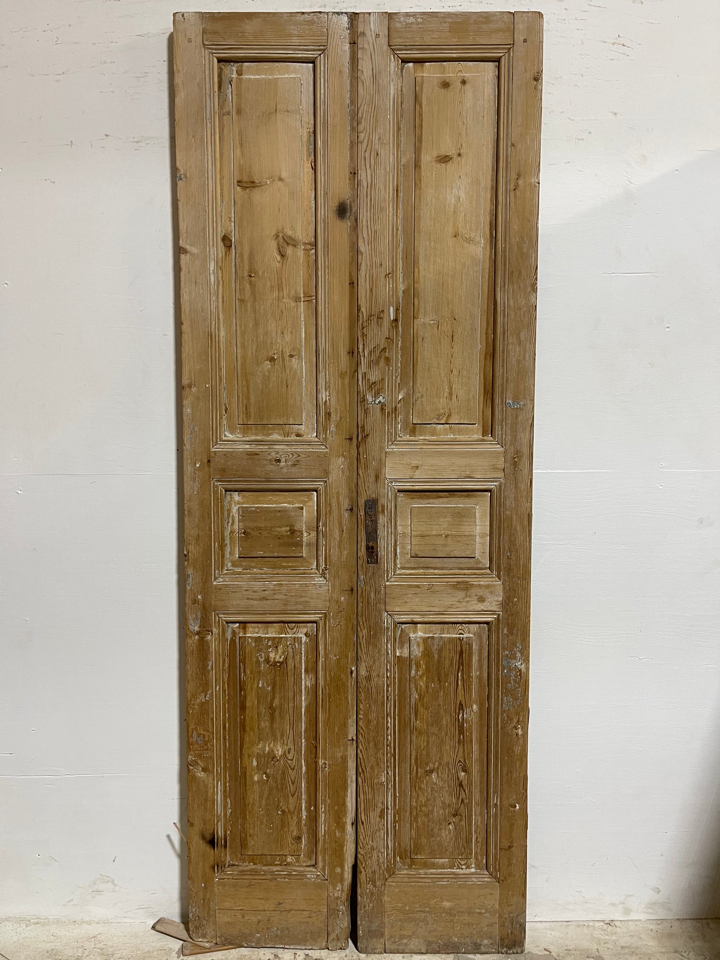 Antique French panel Doors (89.75x33.50) J619