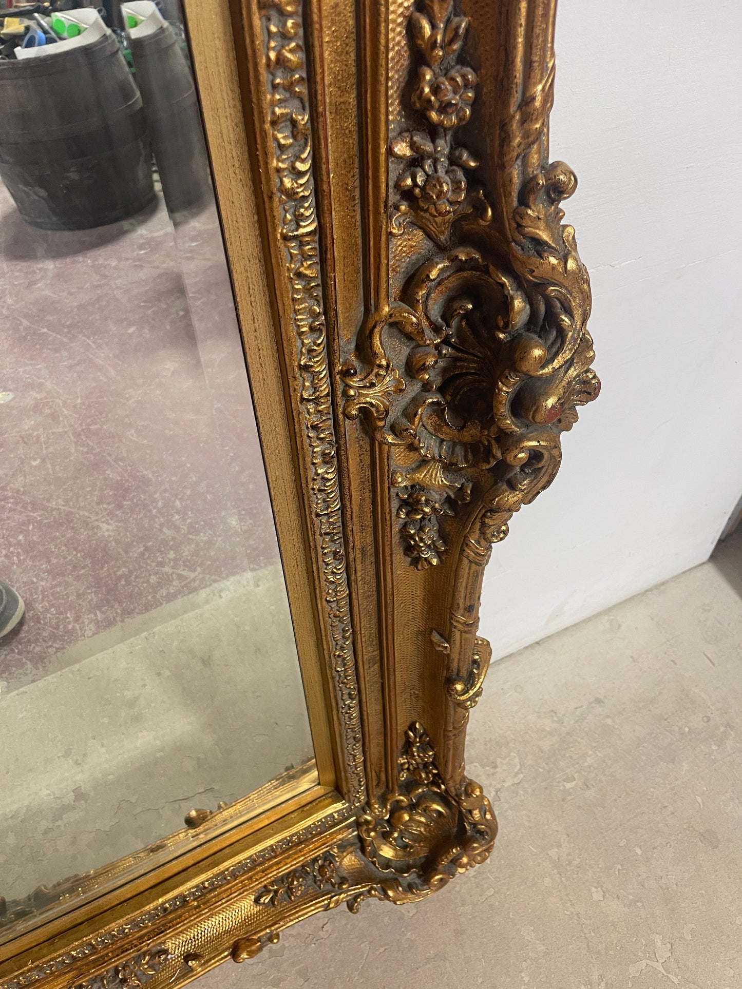 Gold Leaf Mirror  (62.75x50.5) A180