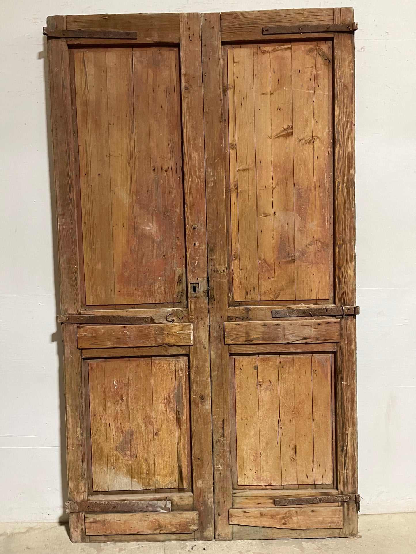 Antique  French Panel Door with Carving  (99.5x56) L003