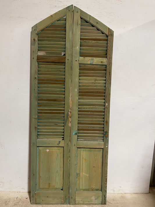 Antique French Shutters (85.25x33.75) J052B