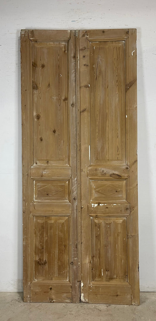 Antique French panel Doors (101.75 x 43.25) M163