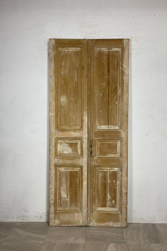 Antique French panel Doors   (94 x 39.5)   N098