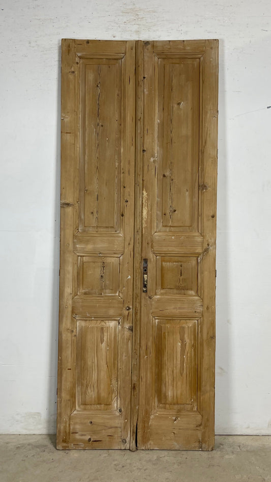 Antique French panel Doors (89x35) M187