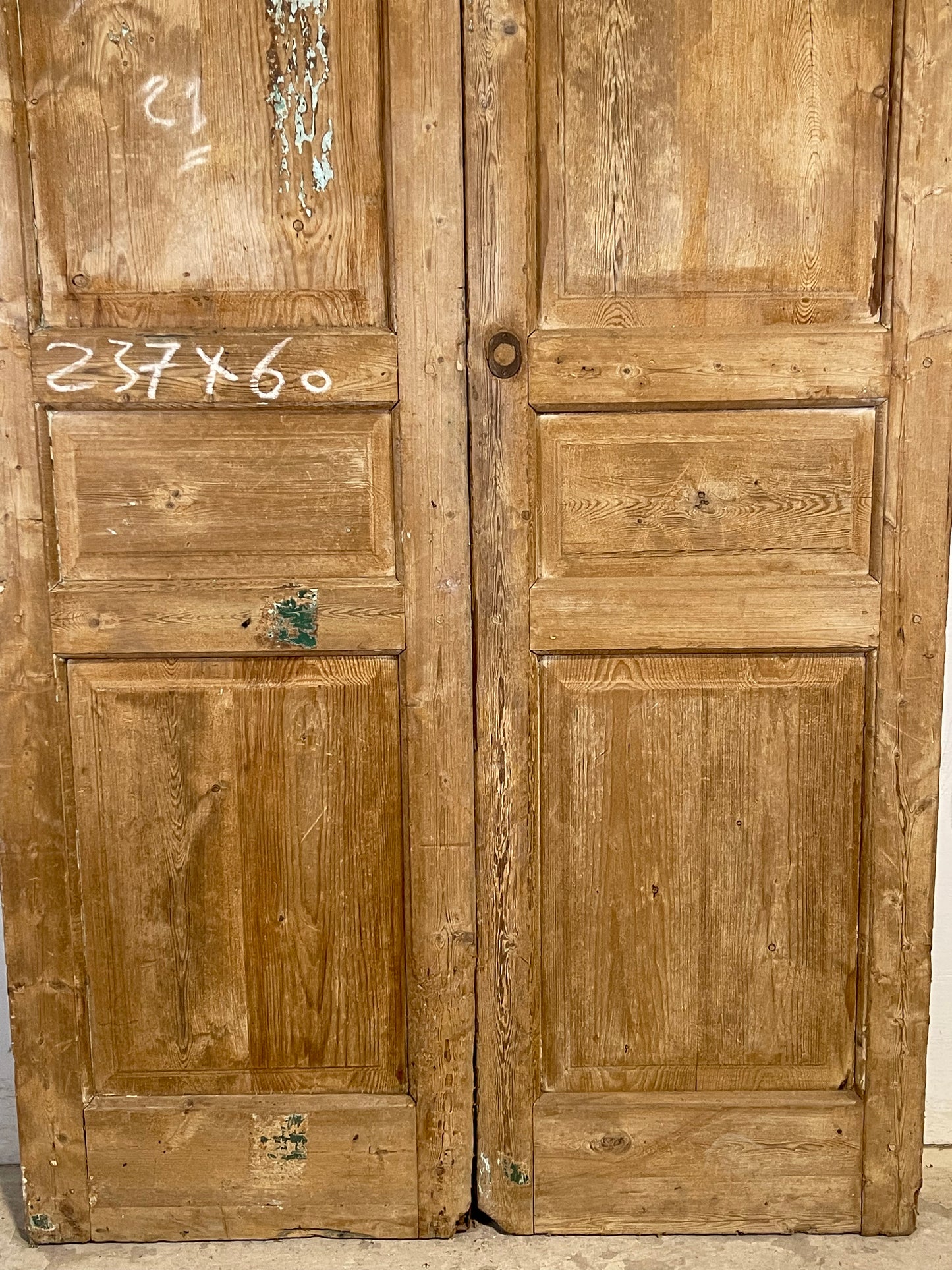 Antique French panel Doors (93.25x46.75) K707