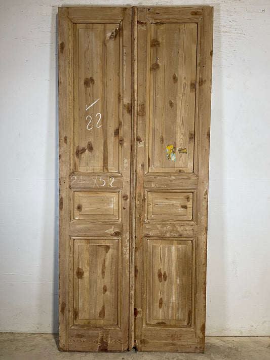 Antique French panel Doors (94.5x41.25) K717