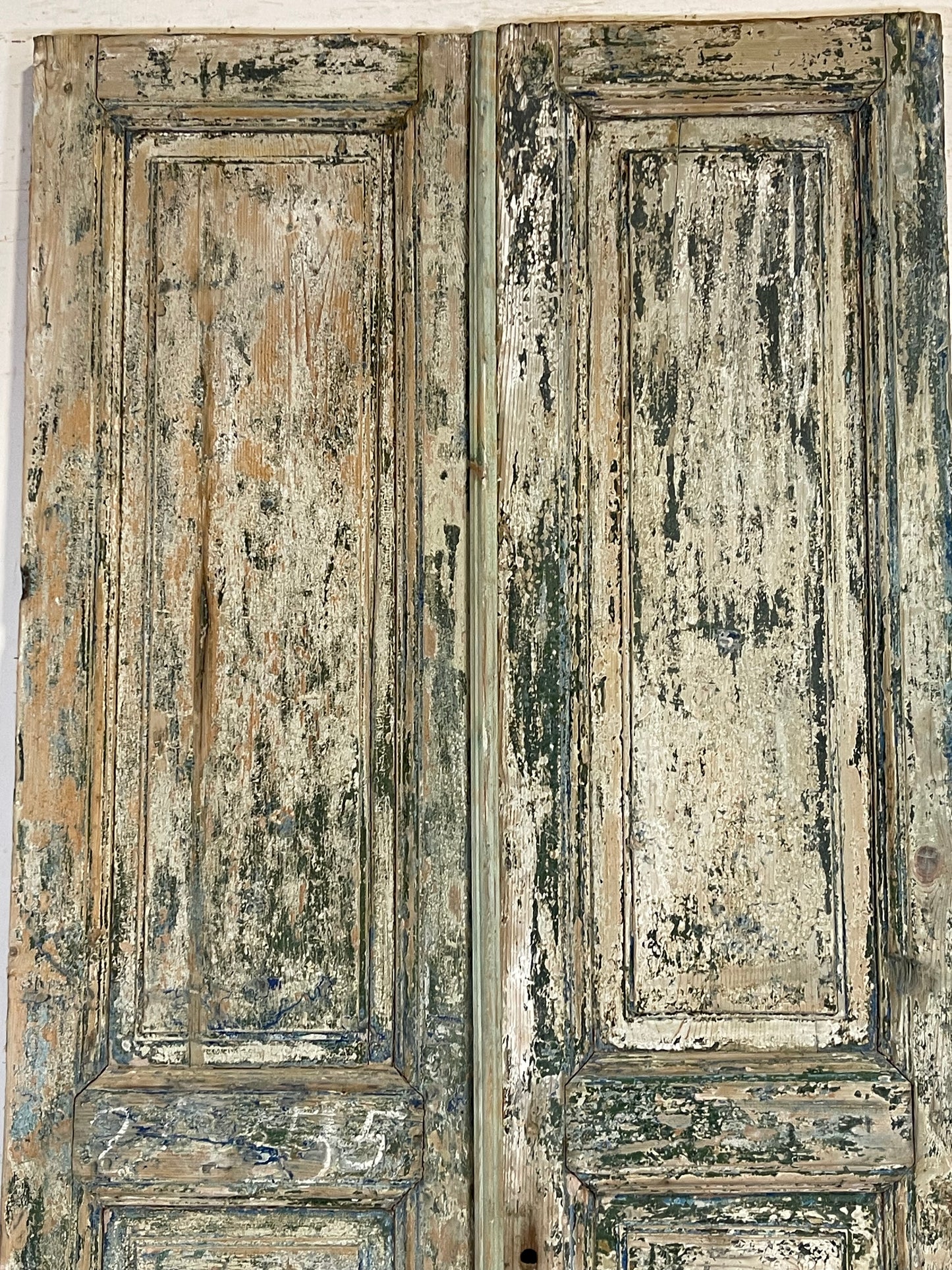 Antique French panel Doors (95.25x42.5) K606