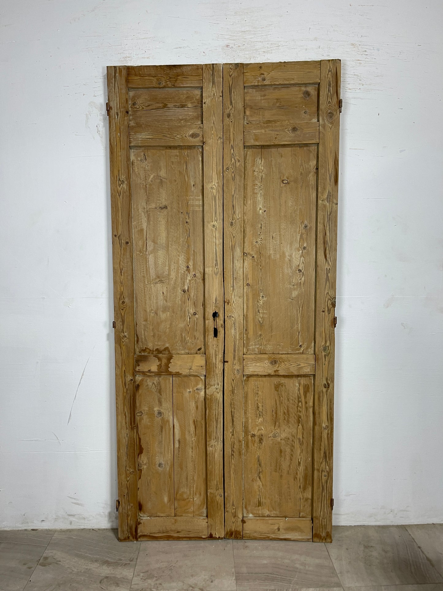 Antique French panel Doors   (90.5 x 42.25)  N223