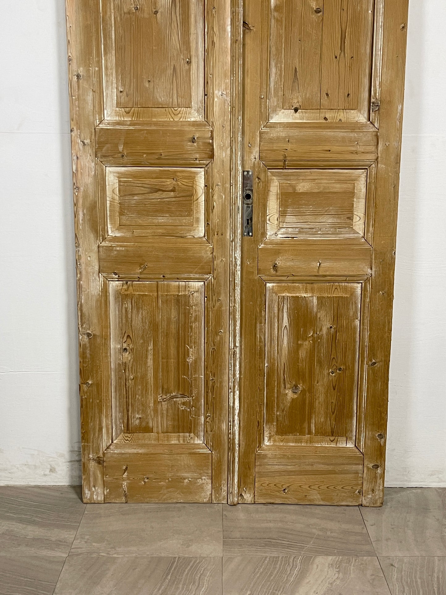 Antique French panel Doors  (94 x 39.75)  N088