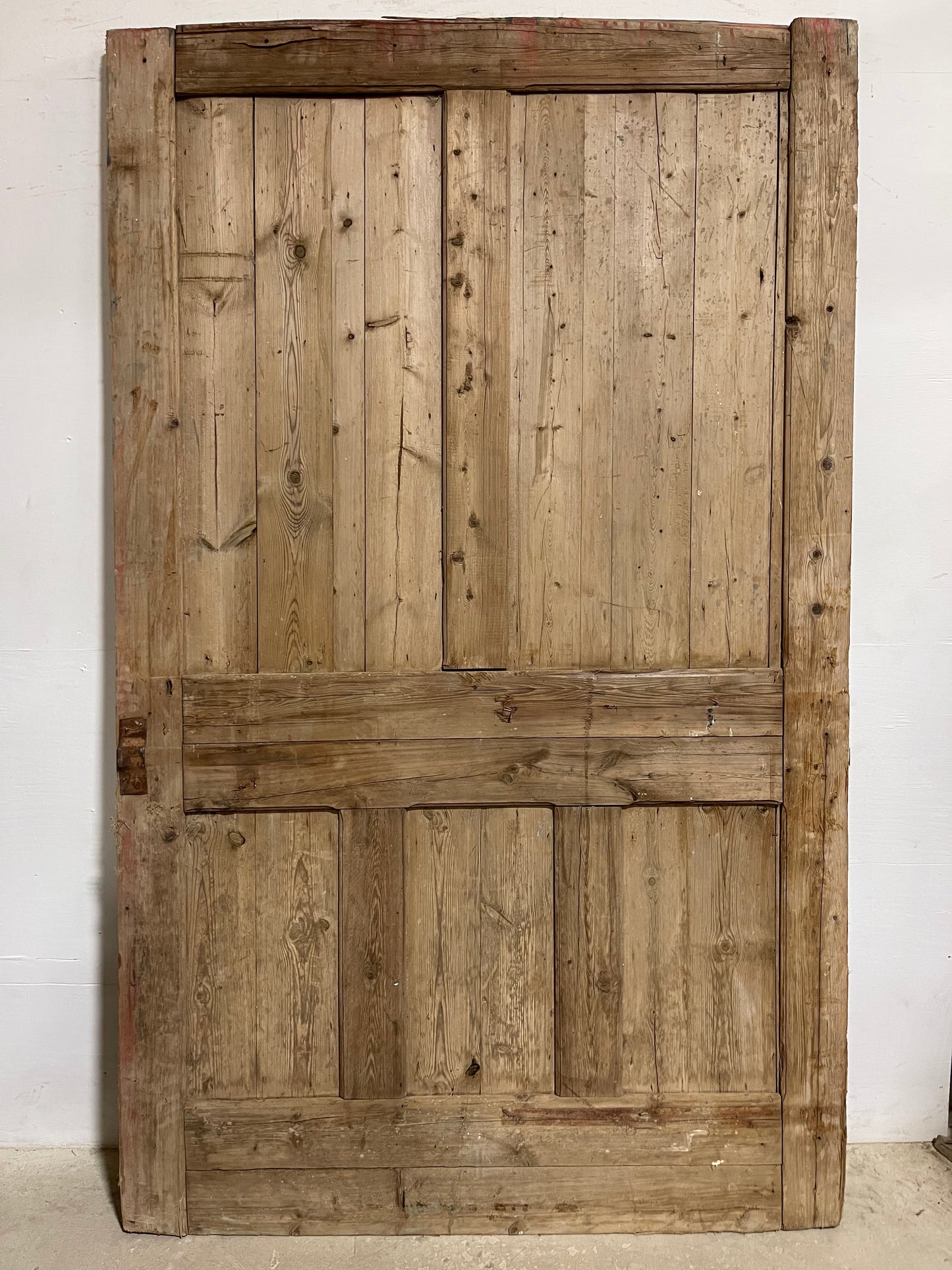 Antique  French Panel Door with Carving  (99x60.5) K003