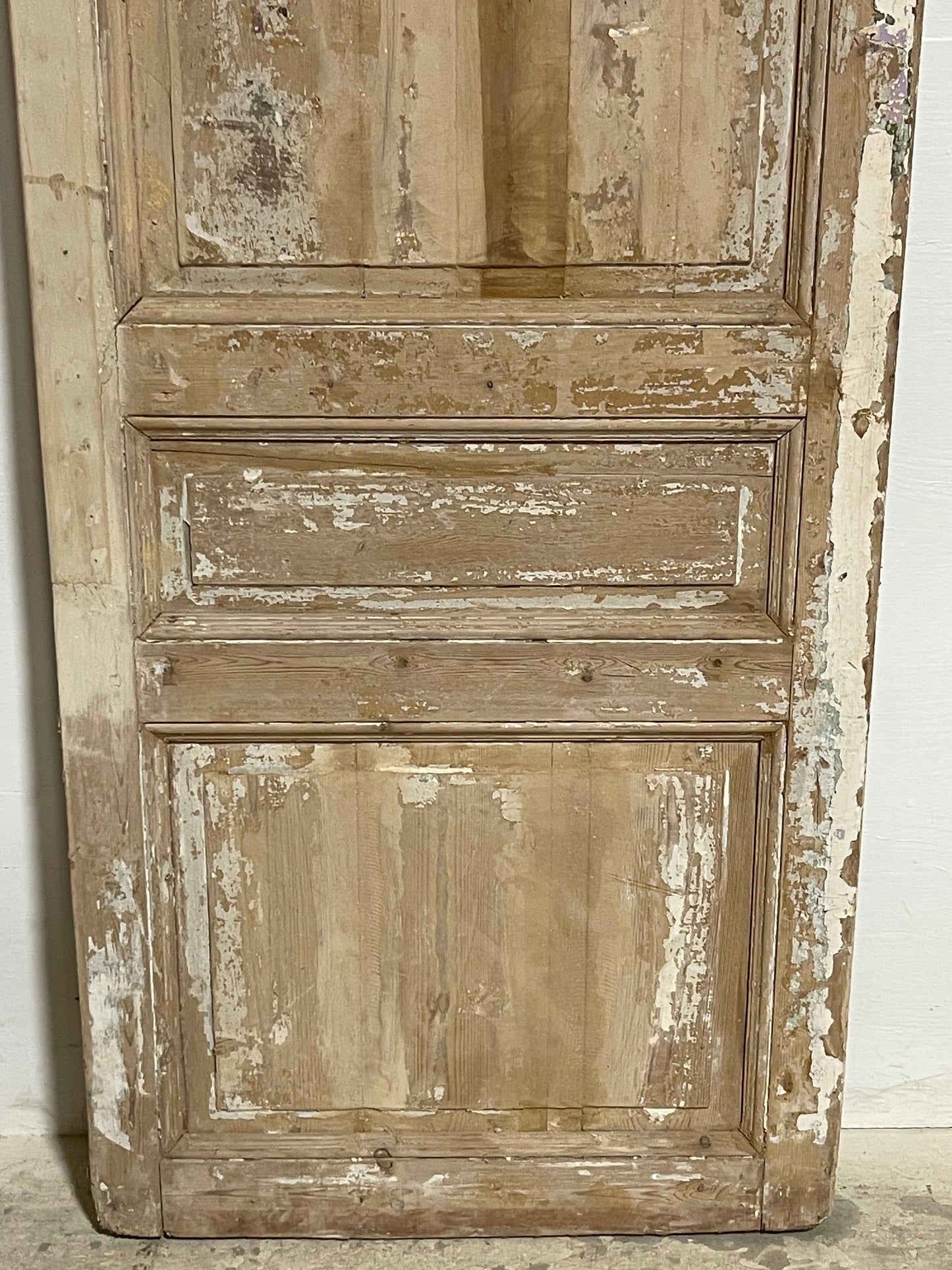 Antique French panel door (93.5x31.5) K807