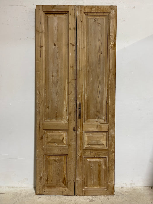 Antique French panel Doors (94.25x39.75) J618