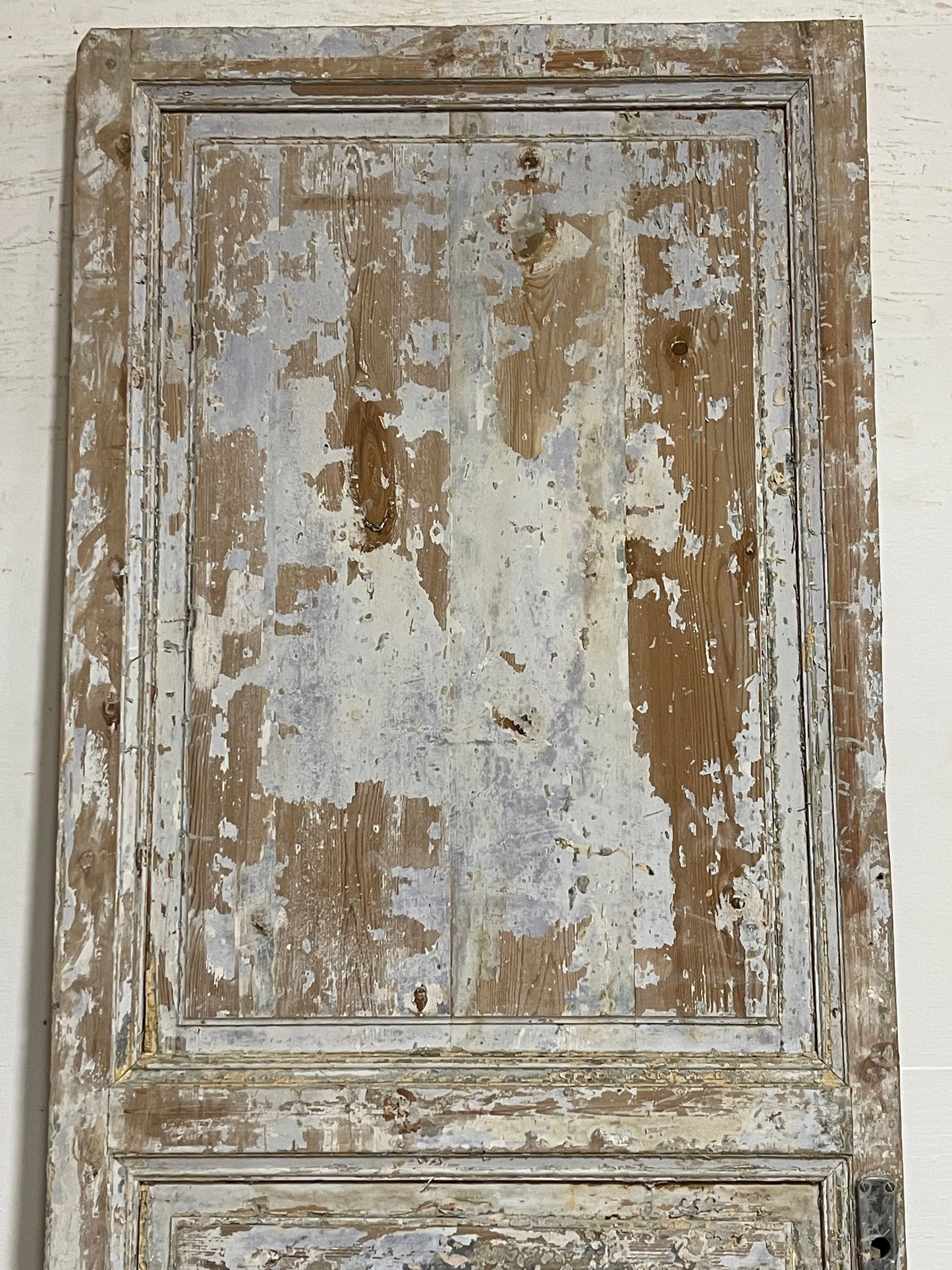 Antique French panel door (95.75x35.5) K803