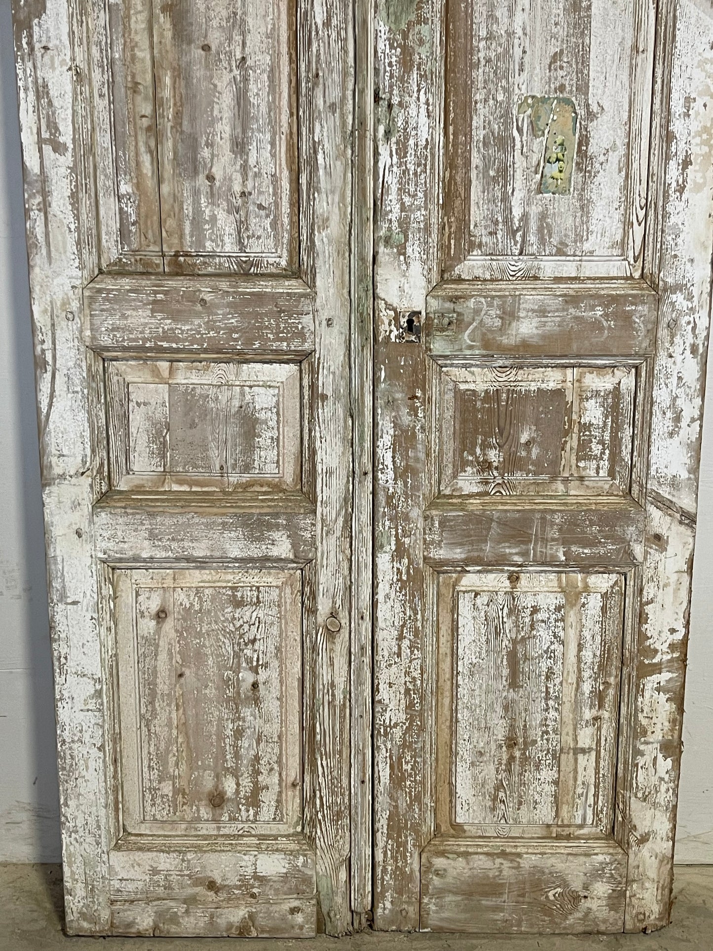 Antique French panel Doors (98.5x42) K607