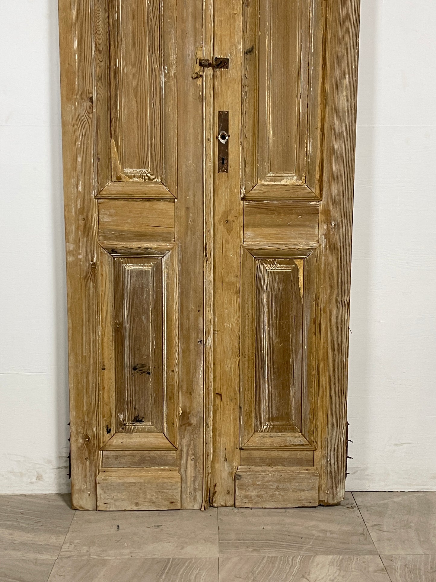 Antique French panel Doors  (98 x 35)  N092