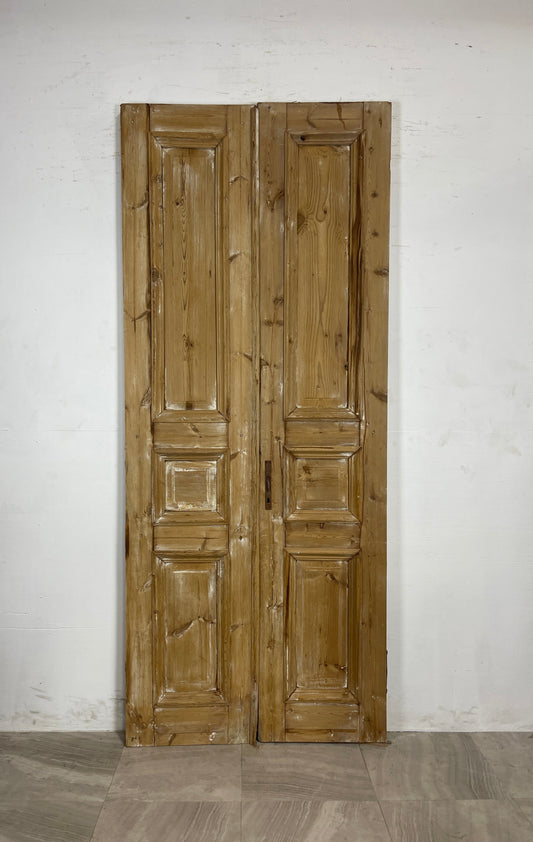 Antique French panel Doors  (96.75 x 40)   N065