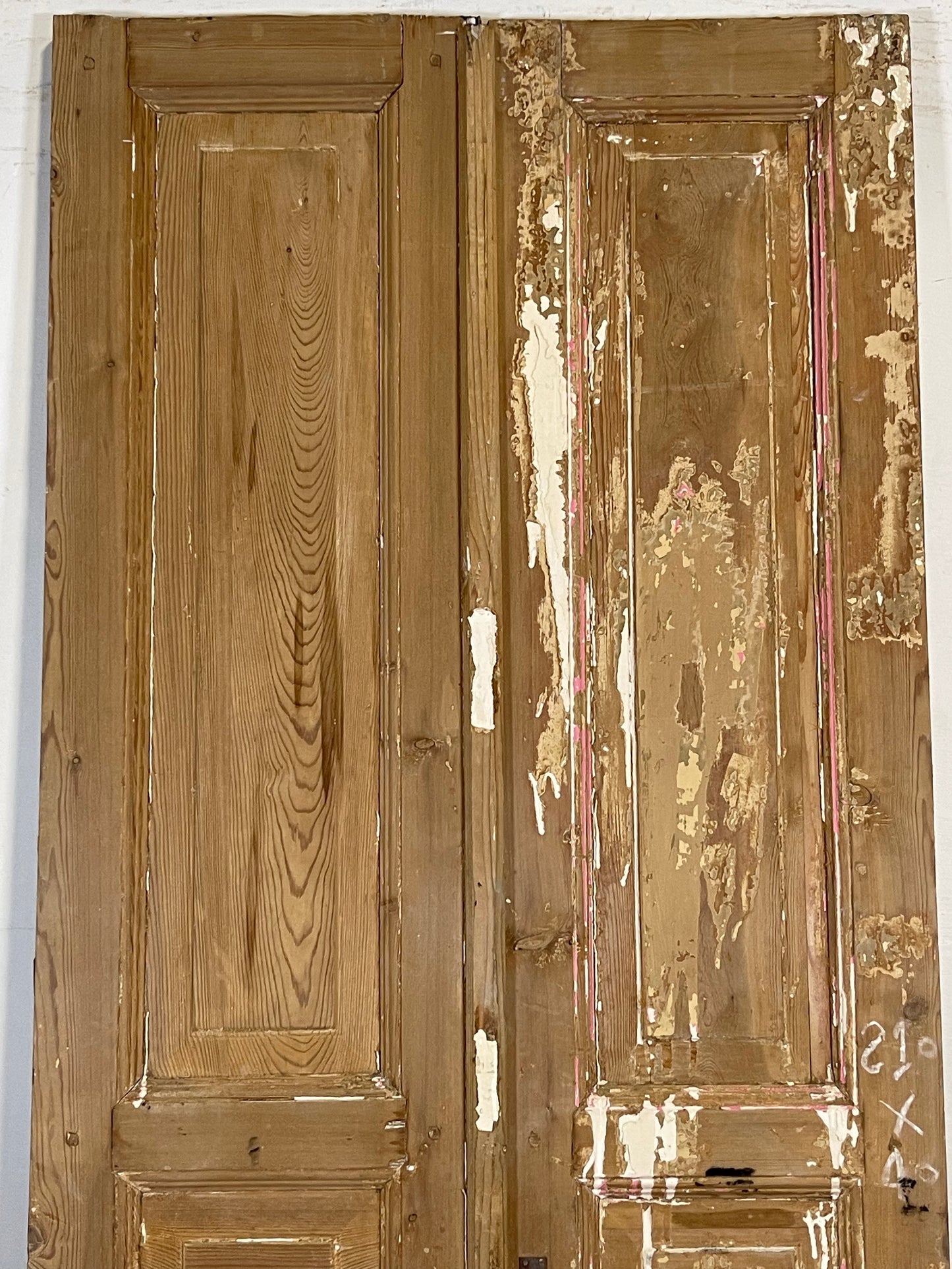 Antique French panel Doors (82.75 x 32) K649