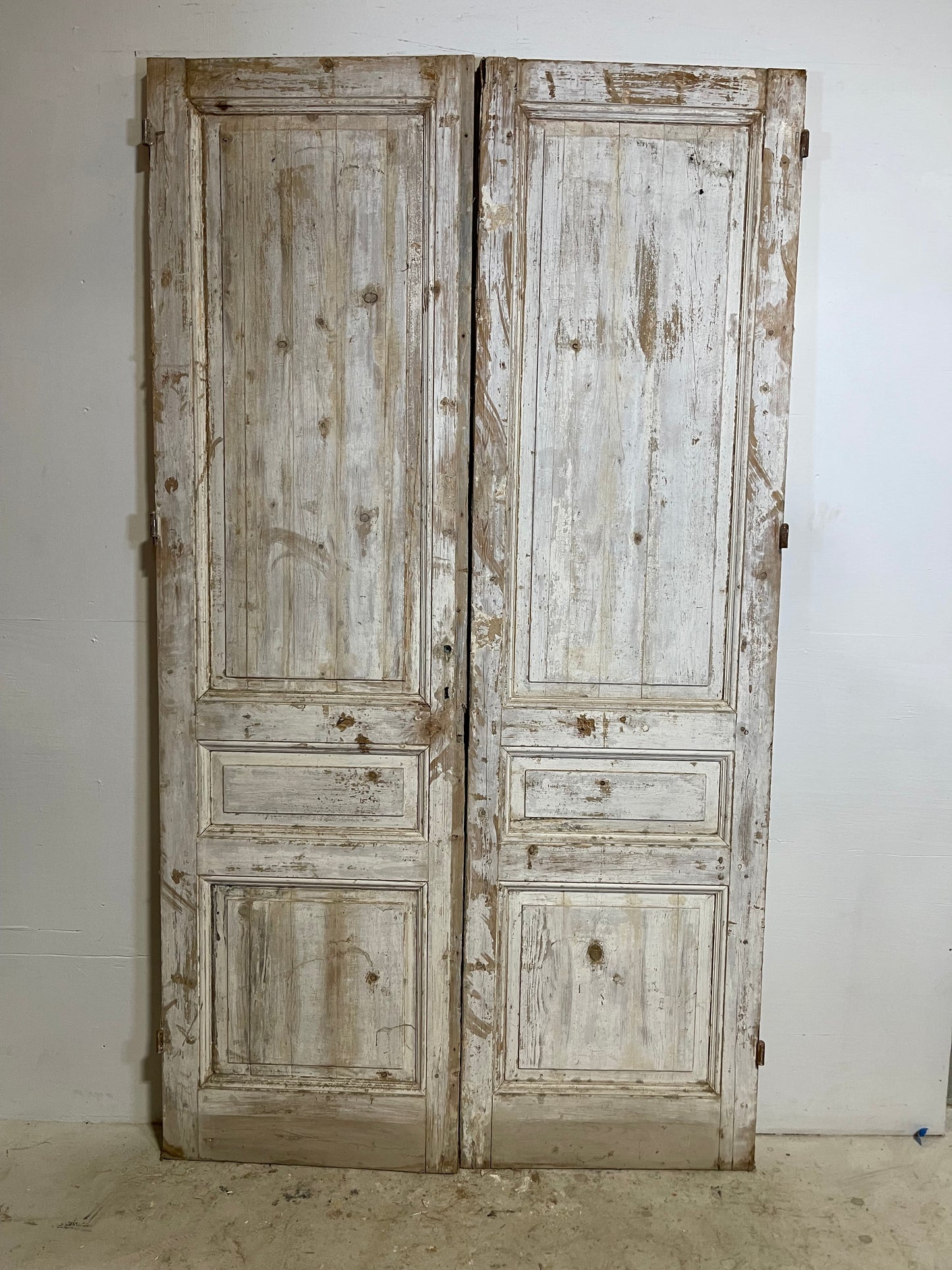 Antique French panel Doors (94.75x53.5) L268