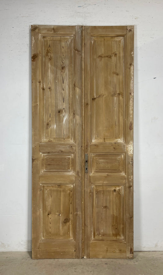 Antique French panel Doors (97.25x42.5) M204