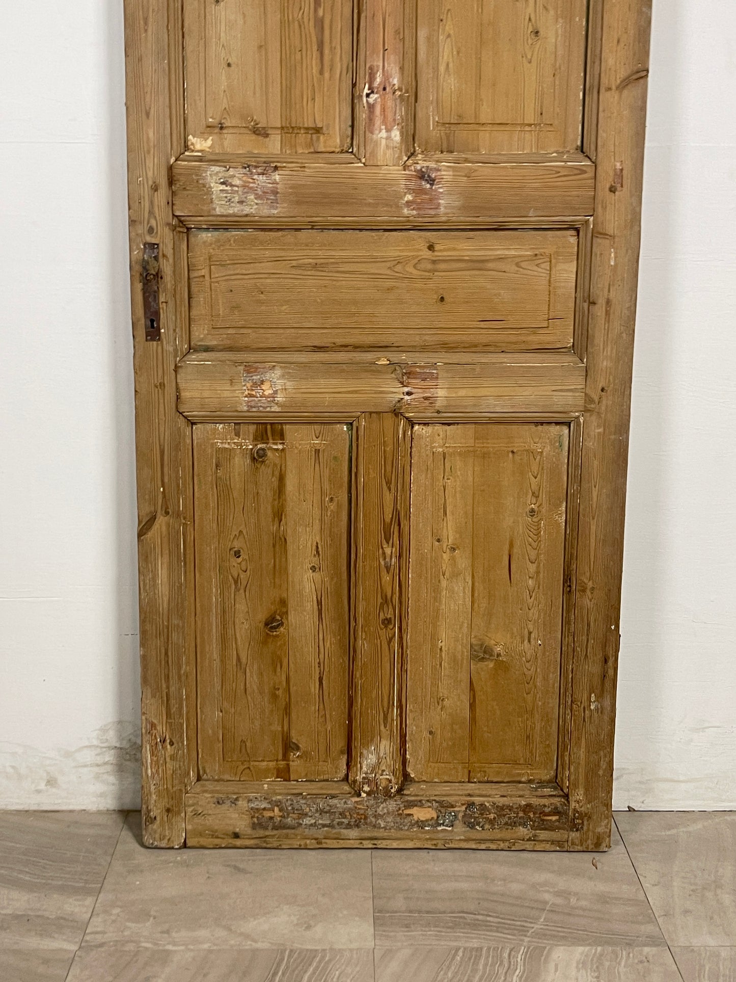 Antique French Panel Door   (89.25 x 32.5) N213