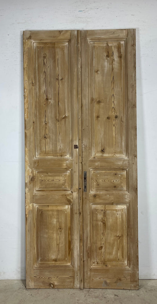 Antique French panel Doors (98.25 x 43) M159