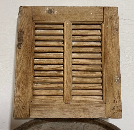 Antique French Shutters (21.75x20.25) J503