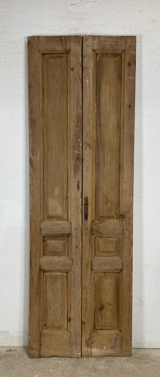 Antique French panel Doors (96 x 31.25) M167