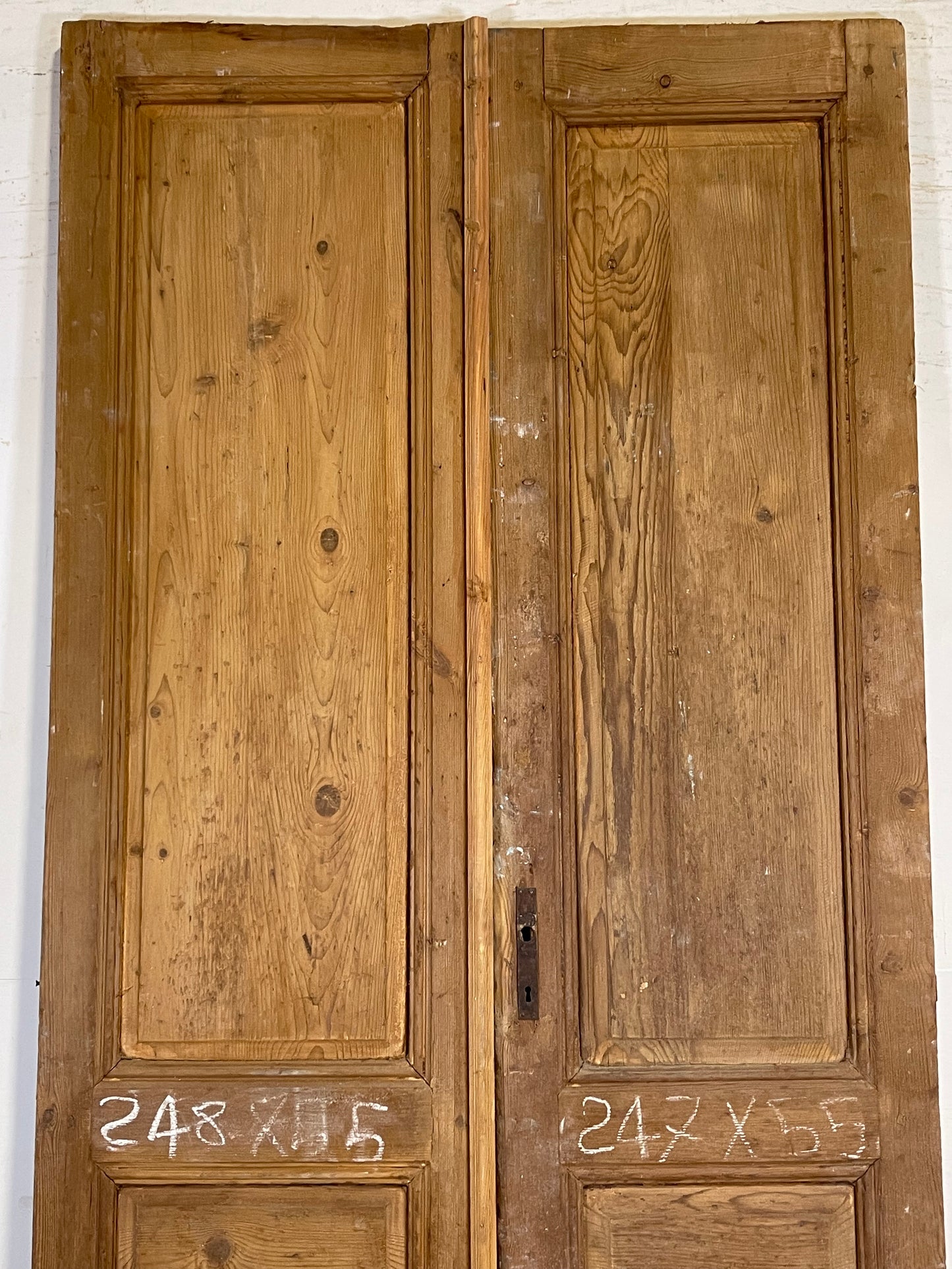 Antique French panel Doors (97.75x43.5) K609