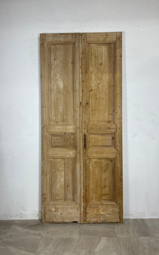 Antique French panel Doors  (102 x 44)  N073