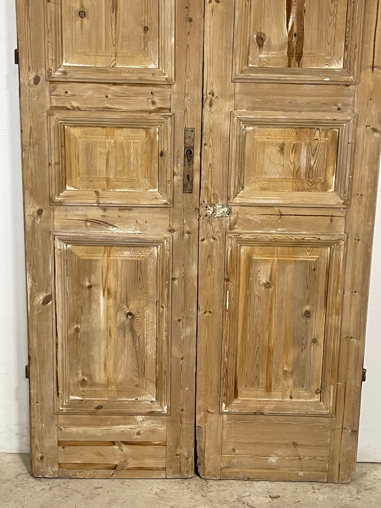 Antique French panel Doors (104.25 x 45.75) M162