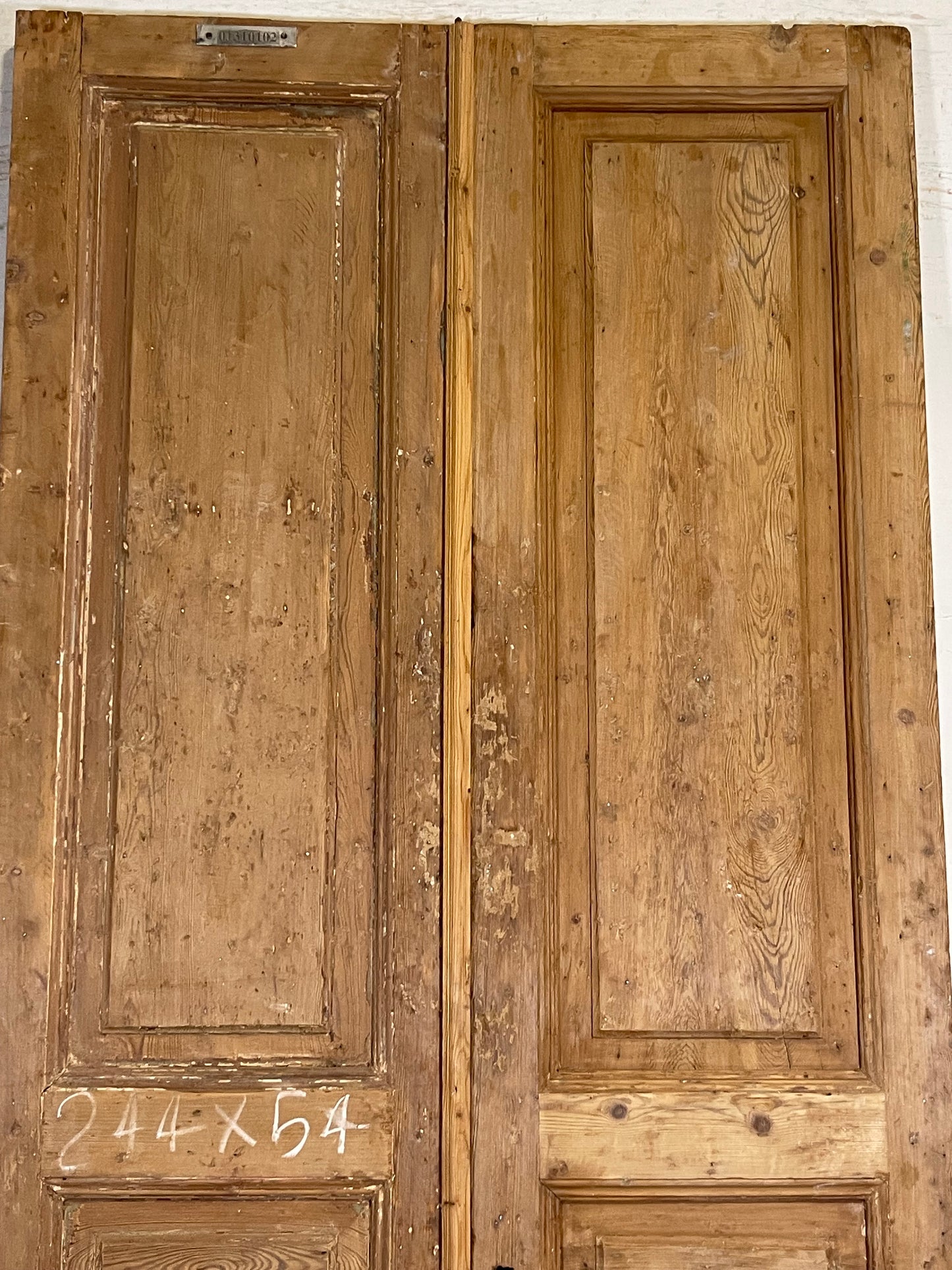 Antique French panel Doors (95.75x44.75) K705