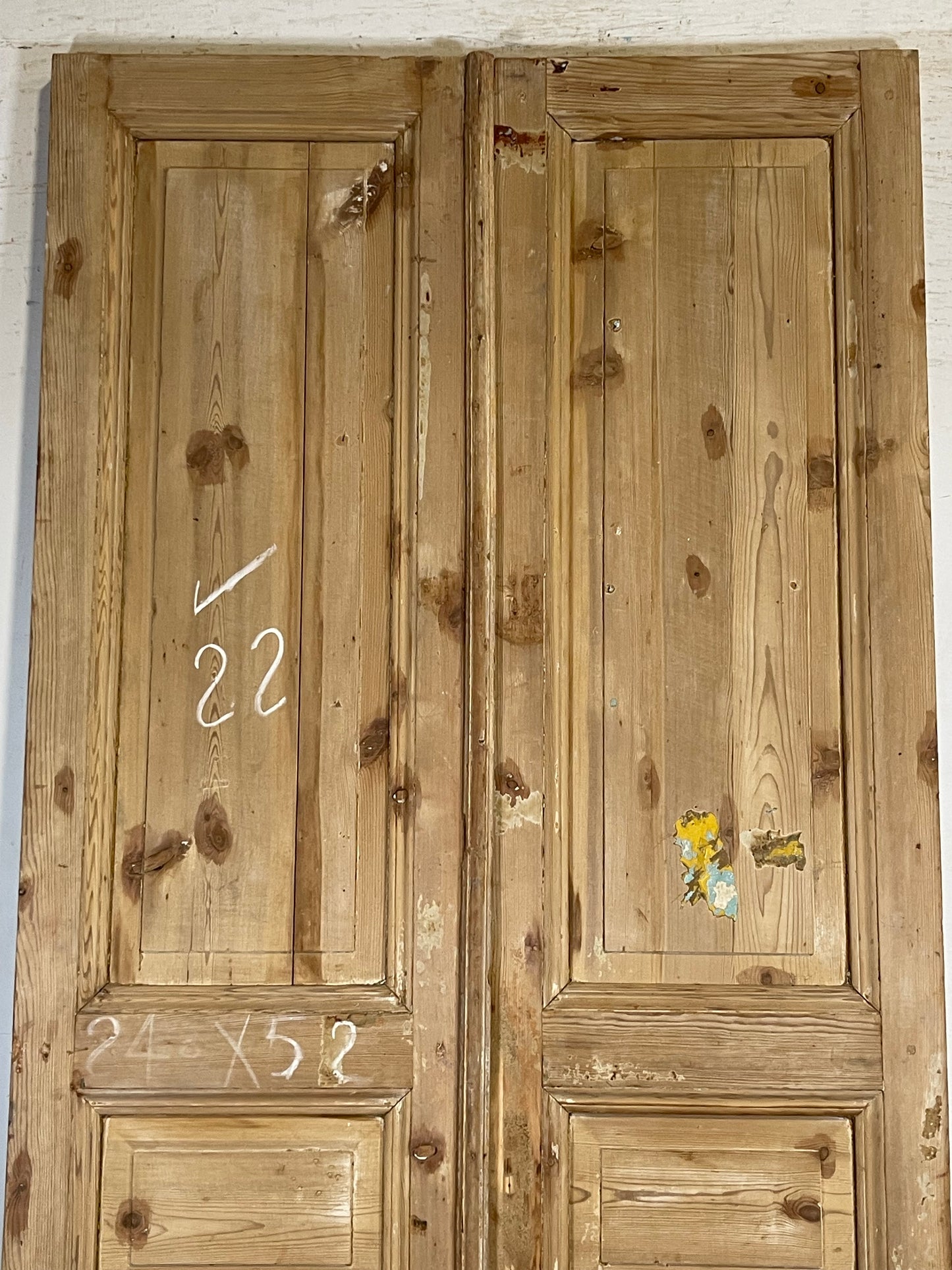 Antique French panel Doors (94.5x41.25) K717
