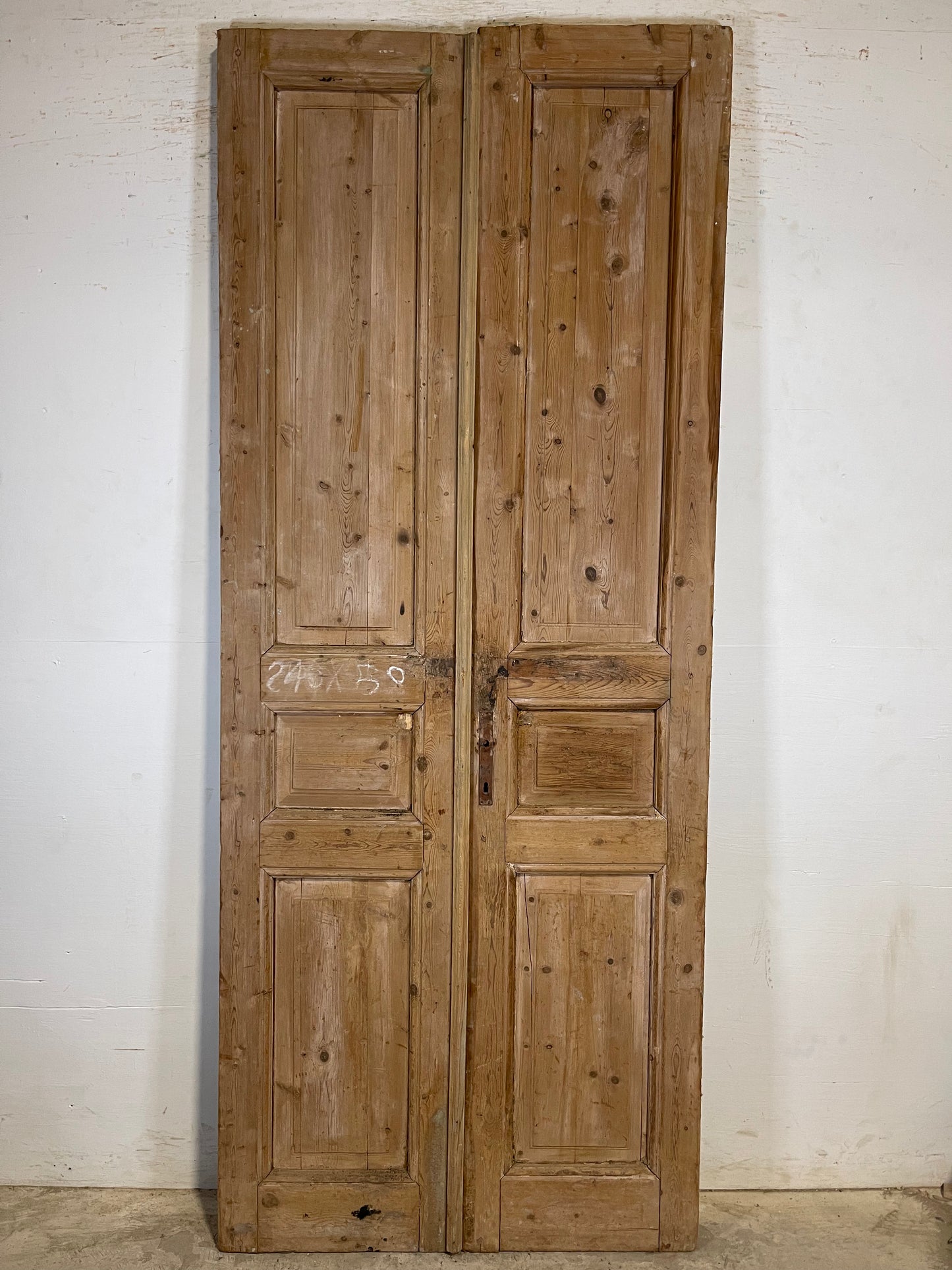 Antique French panel Doors (95.25x38.5) K721