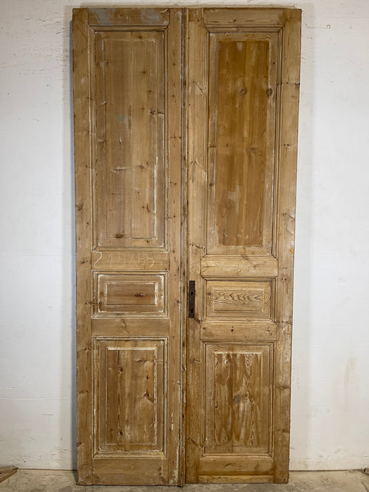 Antique French panel Doors (96.5x44.5) K734