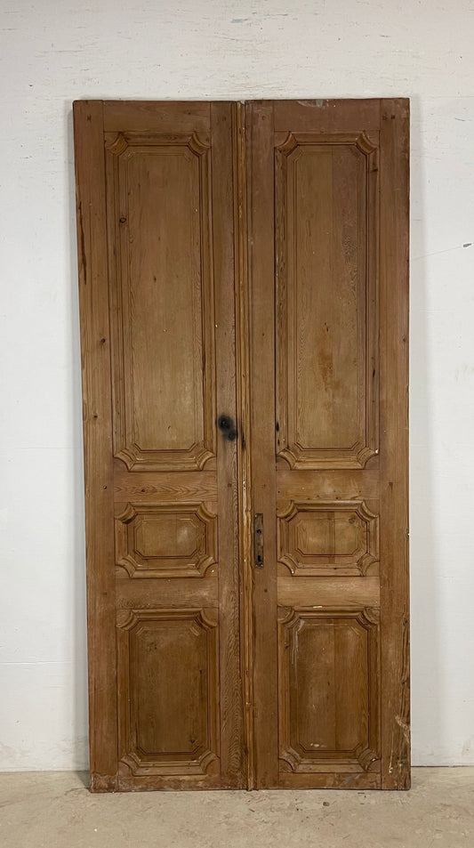 Antique French panel Doors (95.25 x 45) M157