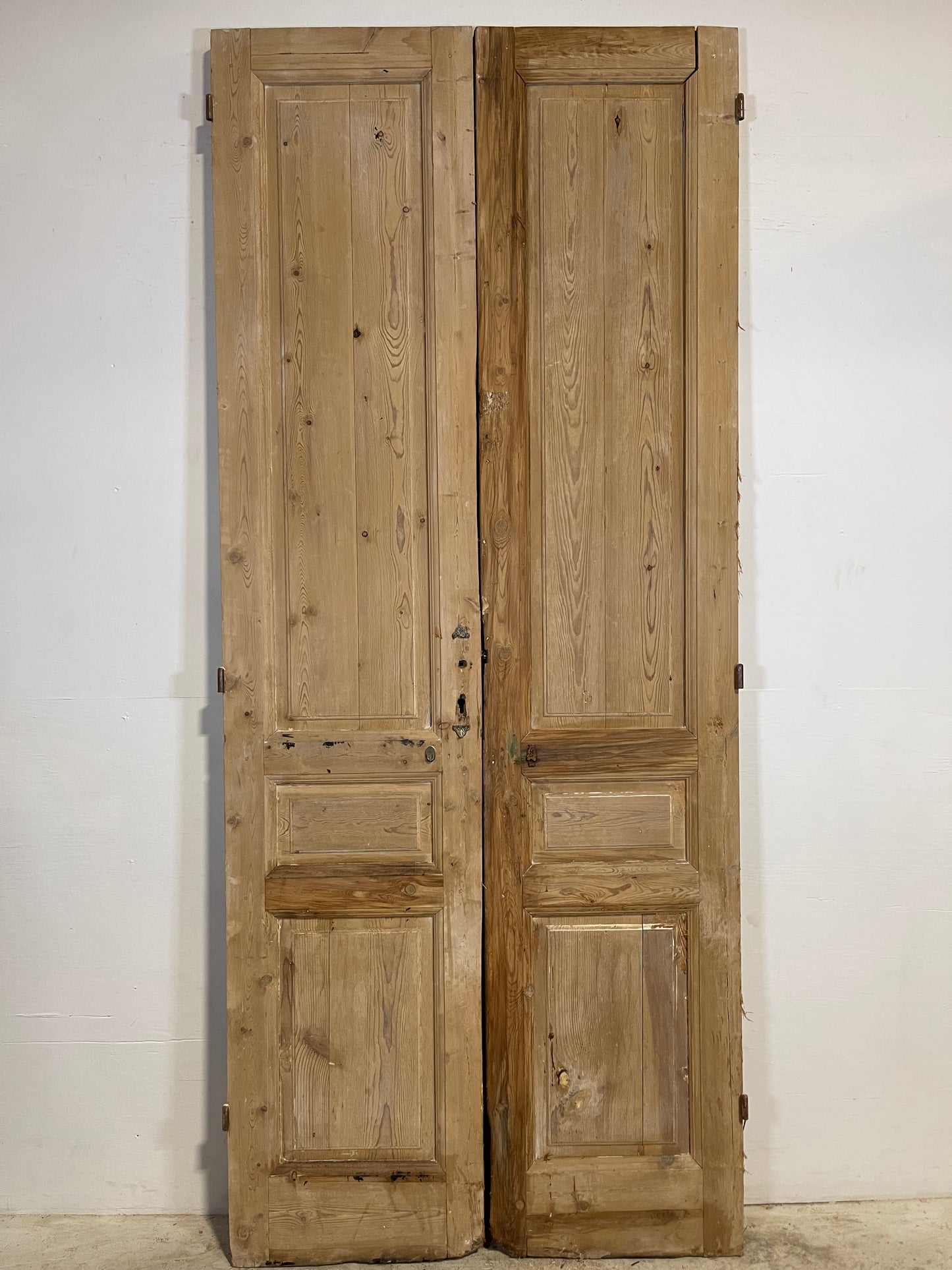 Antique French panel Doors (104.25x43.75) L296