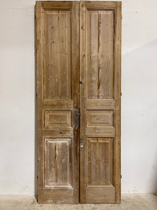 Antique French panel Doors (98.25x41) J616