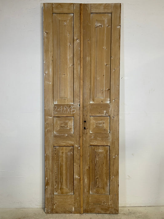 Antique French panel Doors (97.5x35.25) L362