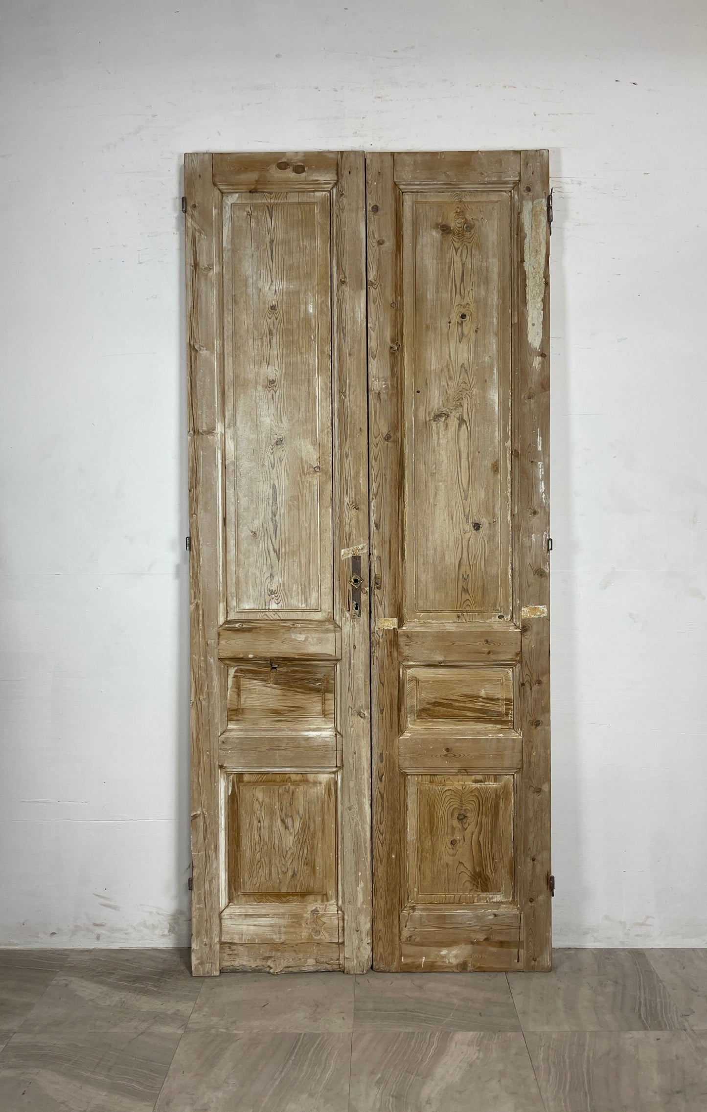 Antique French panel Doors  (98 x 43.25)  N072